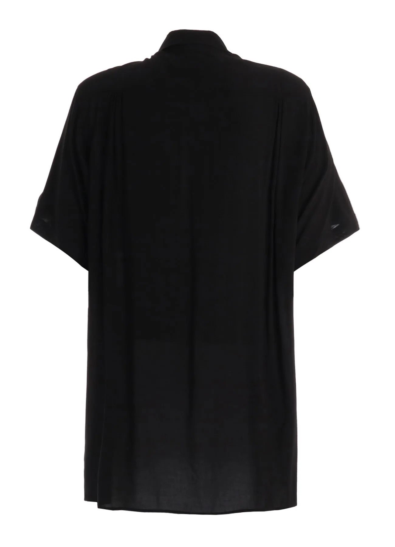 RAYON SHORT SLEEVE SHIRT WITH MANY BUTTONS sold by Yohji Yamamoto product image thumbnail 4