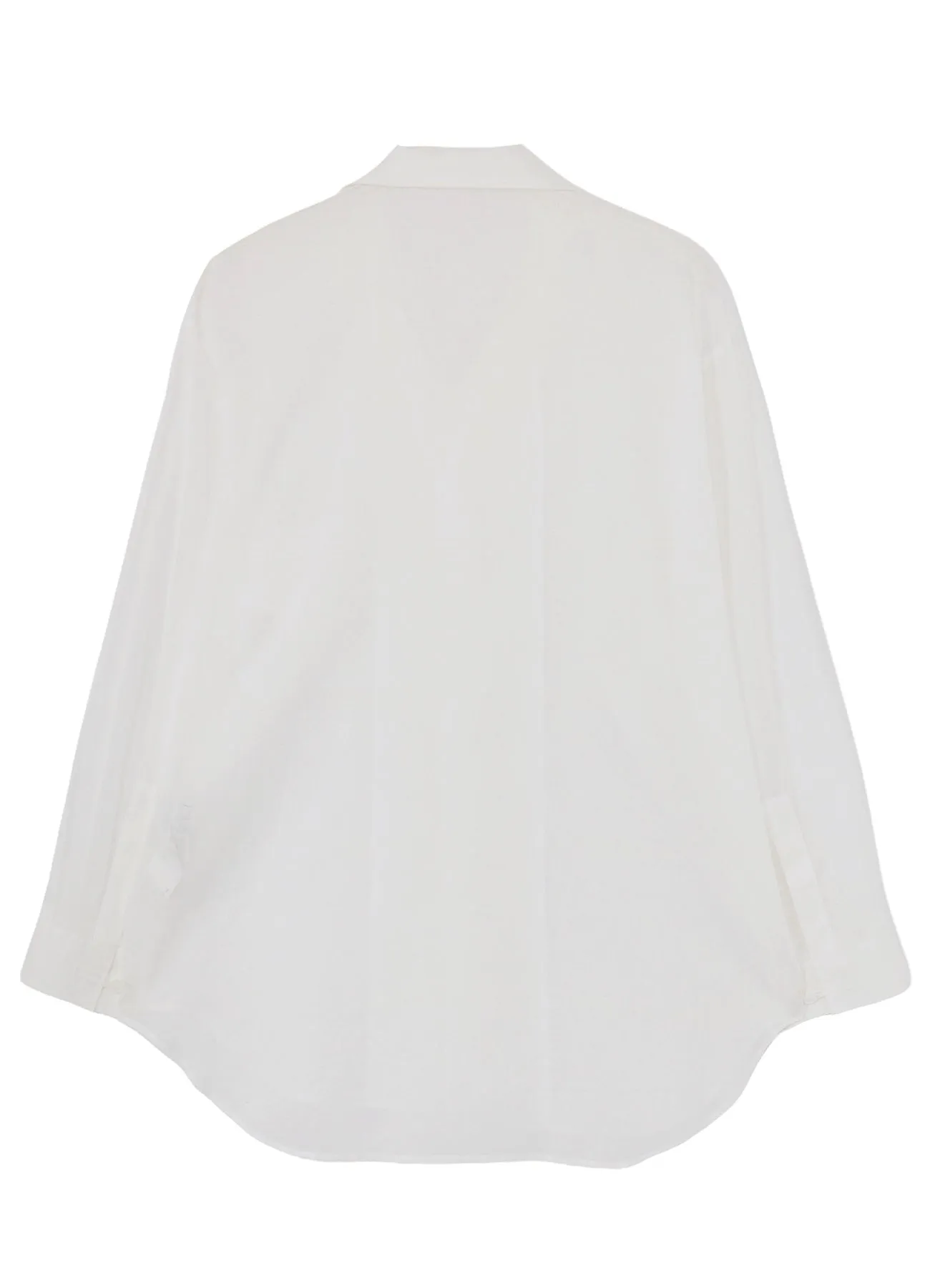 COTTON/LINEN SLAB LAWN OPEN COLLAR BLOUSE sold by Yohji Yamamoto product image thumbnail 4