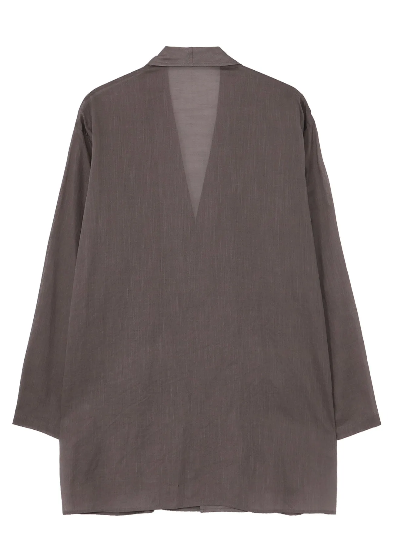 COTTON/LINEN SLAB LAWN SHIRT JACKET sold by Yohji Yamamoto product image thumbnail 4