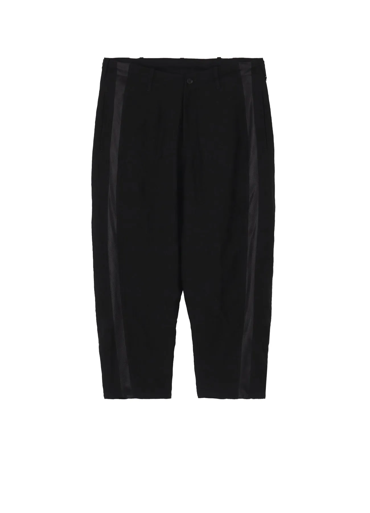 CUPRO/LINEN GABARDINE 4-TAPE LINE PANTS sold by Yohji Yamamoto