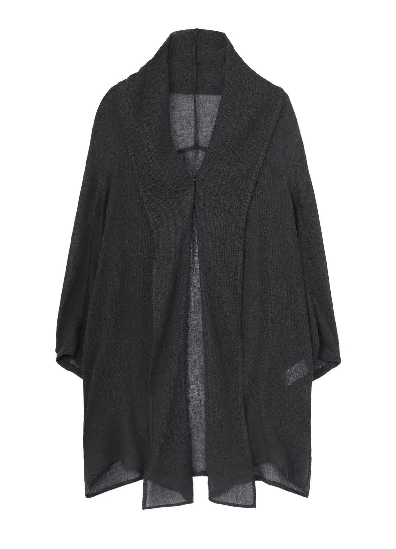 LENO CLOTH SCARF JACKET sold by Yohji Yamamoto product image thumbnail 2