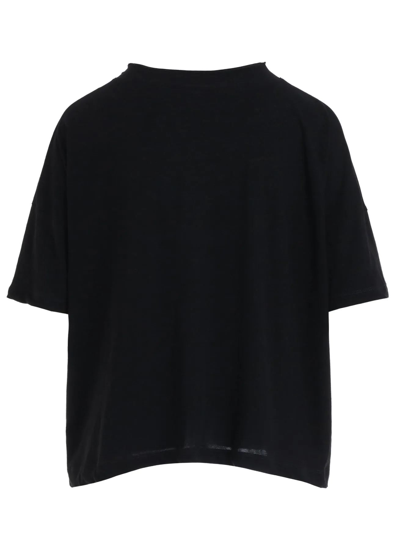 HIGH-TWIST COTTON JERSEY SHORT SLEEVE T sold by Yohji Yamamoto product image thumbnail 4