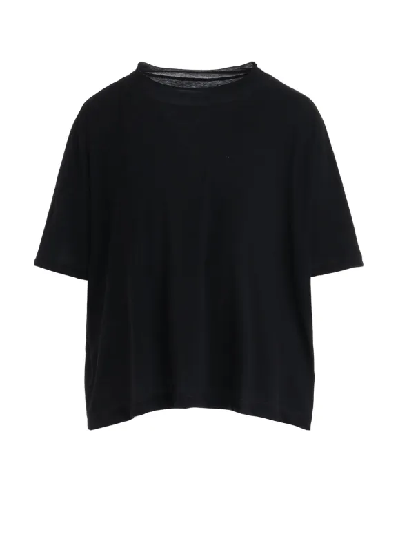 HIGH-TWIST COTTON JERSEY SHORT SLEEVE T made by Yohji Yamamoto