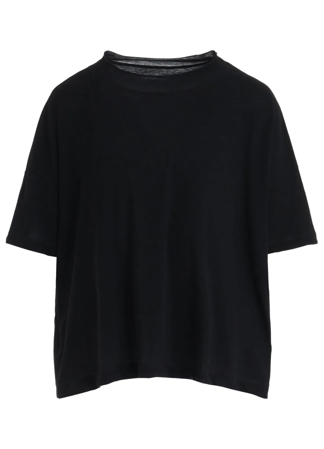HIGH-TWIST COTTON JERSEY SHORT SLEEVE T sold by Yohji Yamamoto product image thumbnail 2