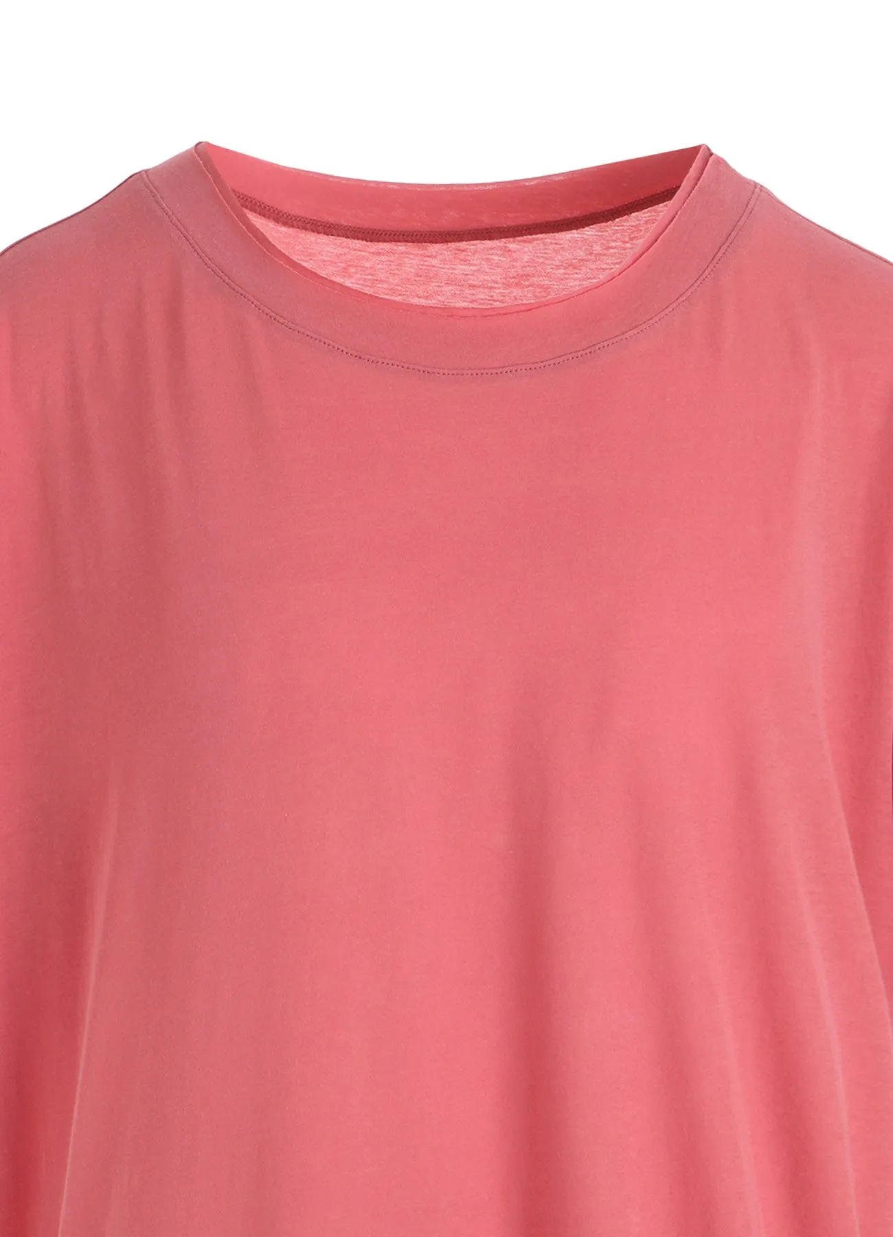 HIGH-TWIST COTTON JERSEY GATHERED T sold by Yohji Yamamoto product image thumbnail 5