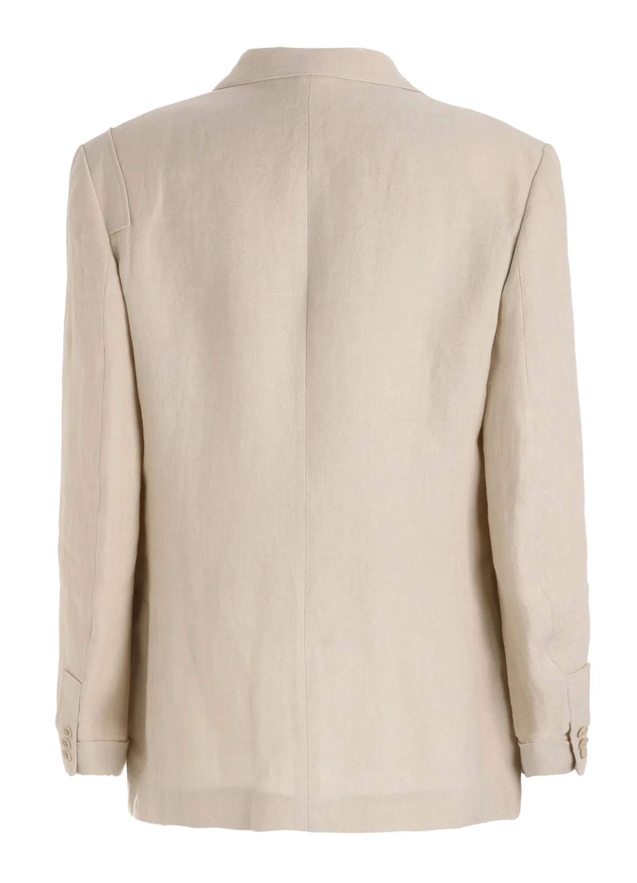 【PIECE UNIQUE】UN-DYED LINEN TWILL PATCH JACKET sold by Yohji Yamamoto product image thumbnail 5