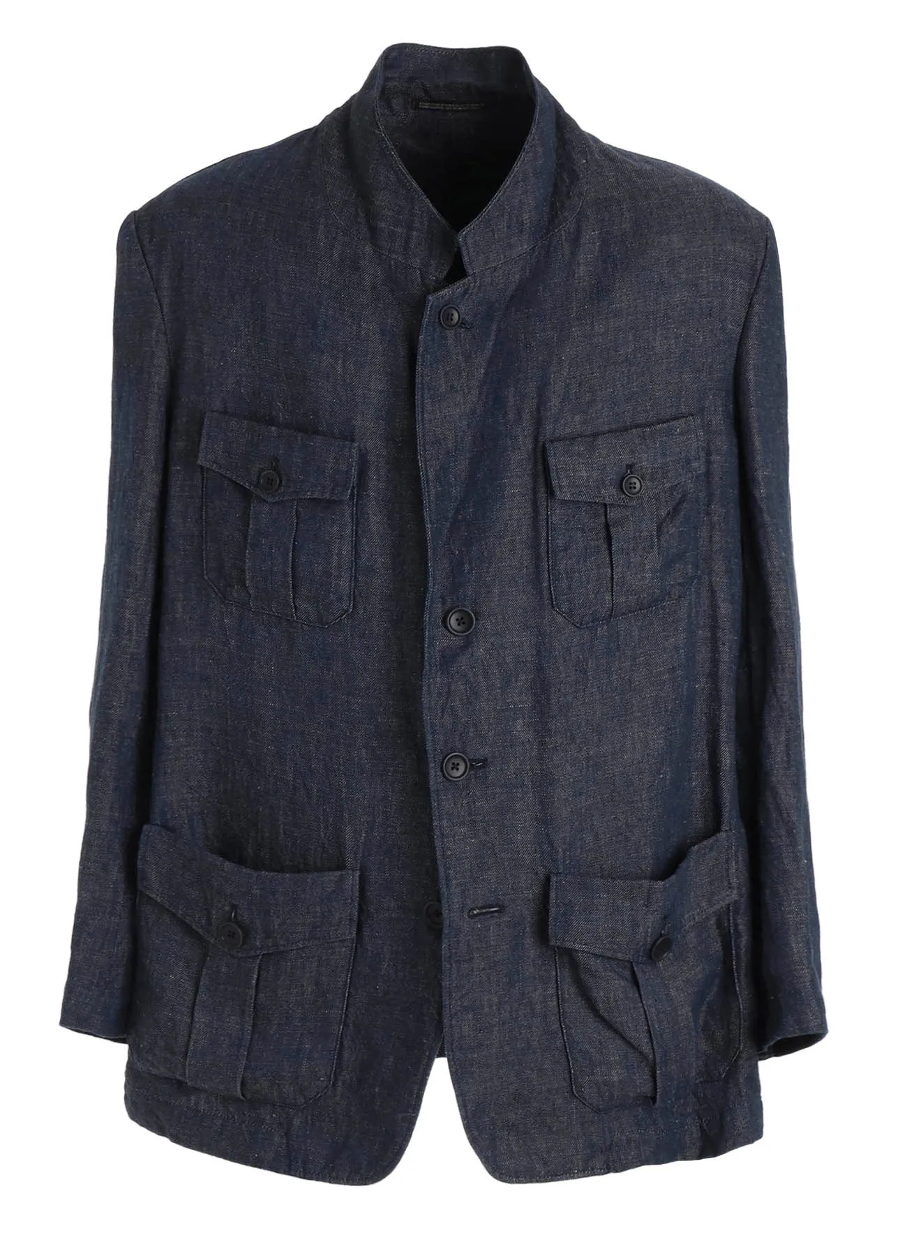 【PIECE UNIQUE】LINEN CHINO 4-POCKET JACKET sold by Yohji Yamamoto product image thumbnail 3
