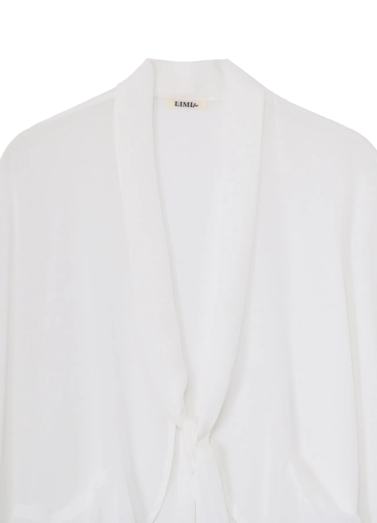 PE GEORGETTE TIE JACKET sold by Yohji Yamamoto product image thumbnail 4