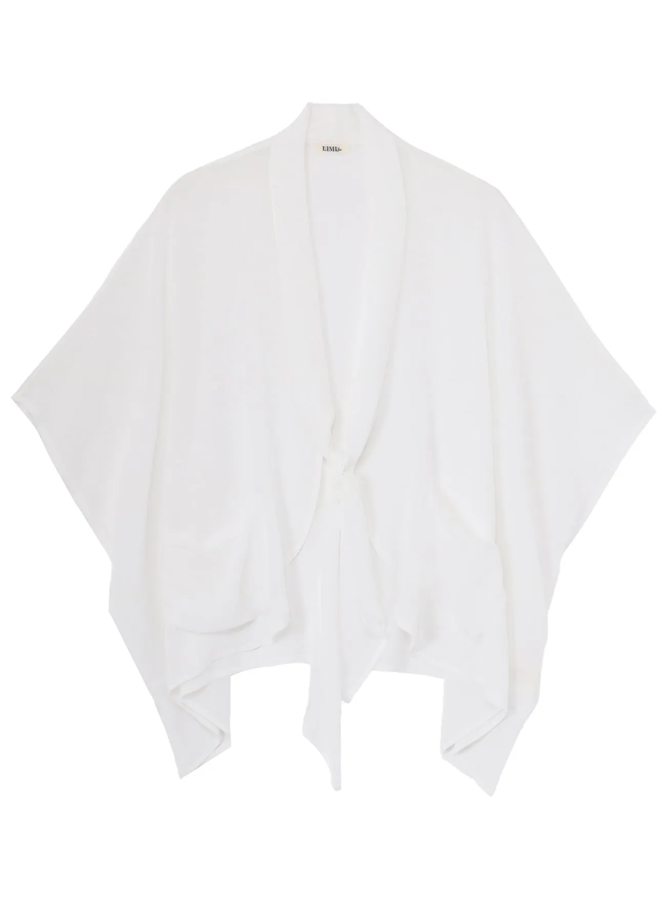 PE GEORGETTE TIE JACKET sold by Yohji Yamamoto product image thumbnail 2