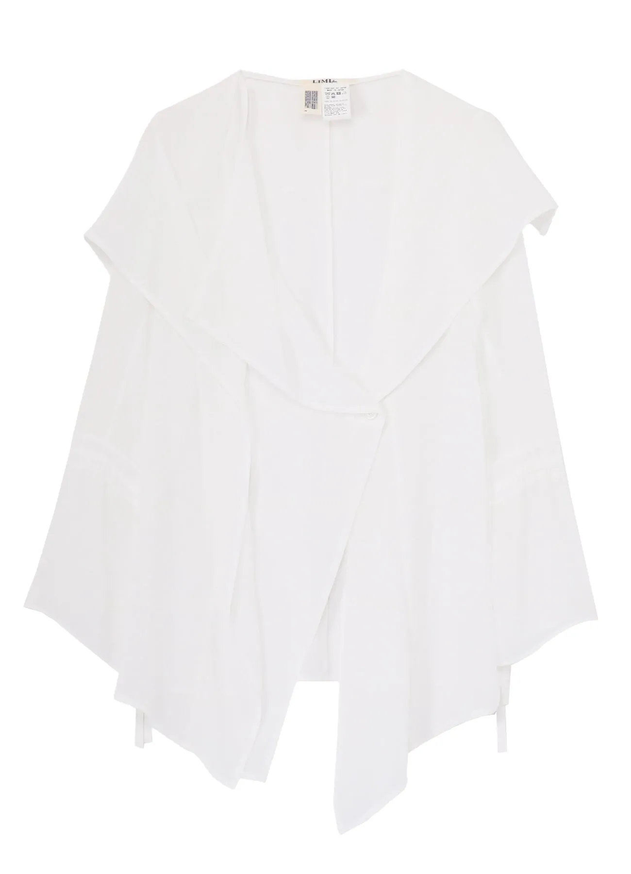 PE GEORGETTE DRAPE JACKET sold by Yohji Yamamoto product image thumbnail 2