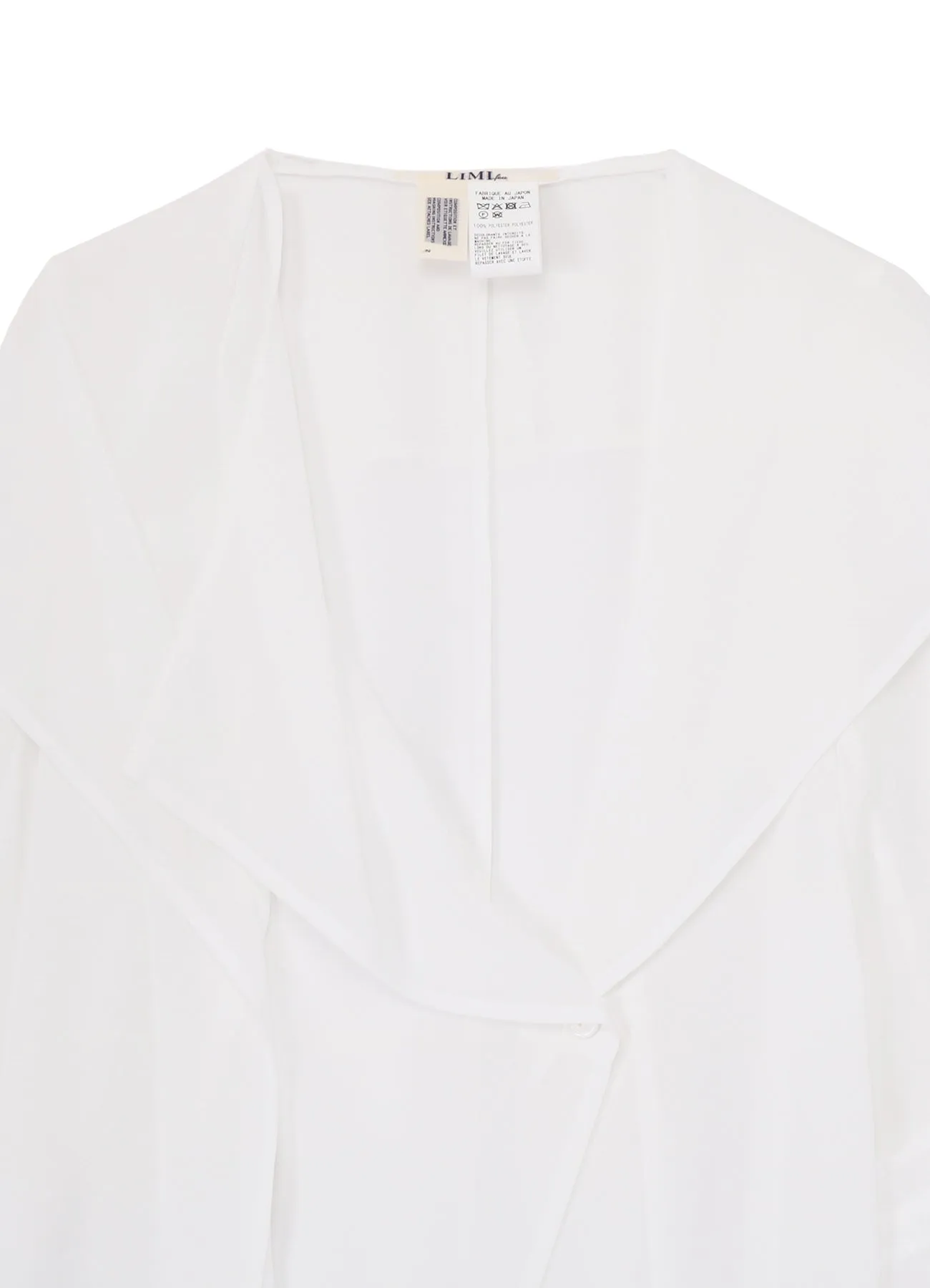 PE GEORGETTE DRAPE JACKET sold by Yohji Yamamoto product image thumbnail 4
