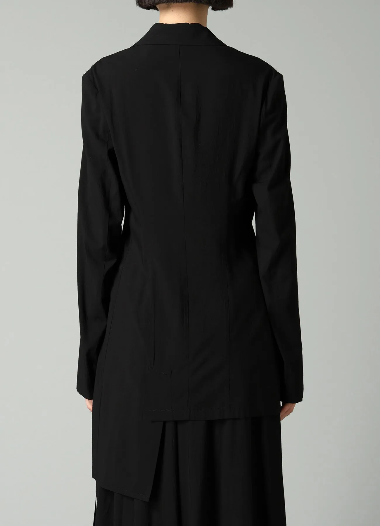 Ry LAWN UNBALANCED JACKET sold by Yohji Yamamoto product image thumbnail 5