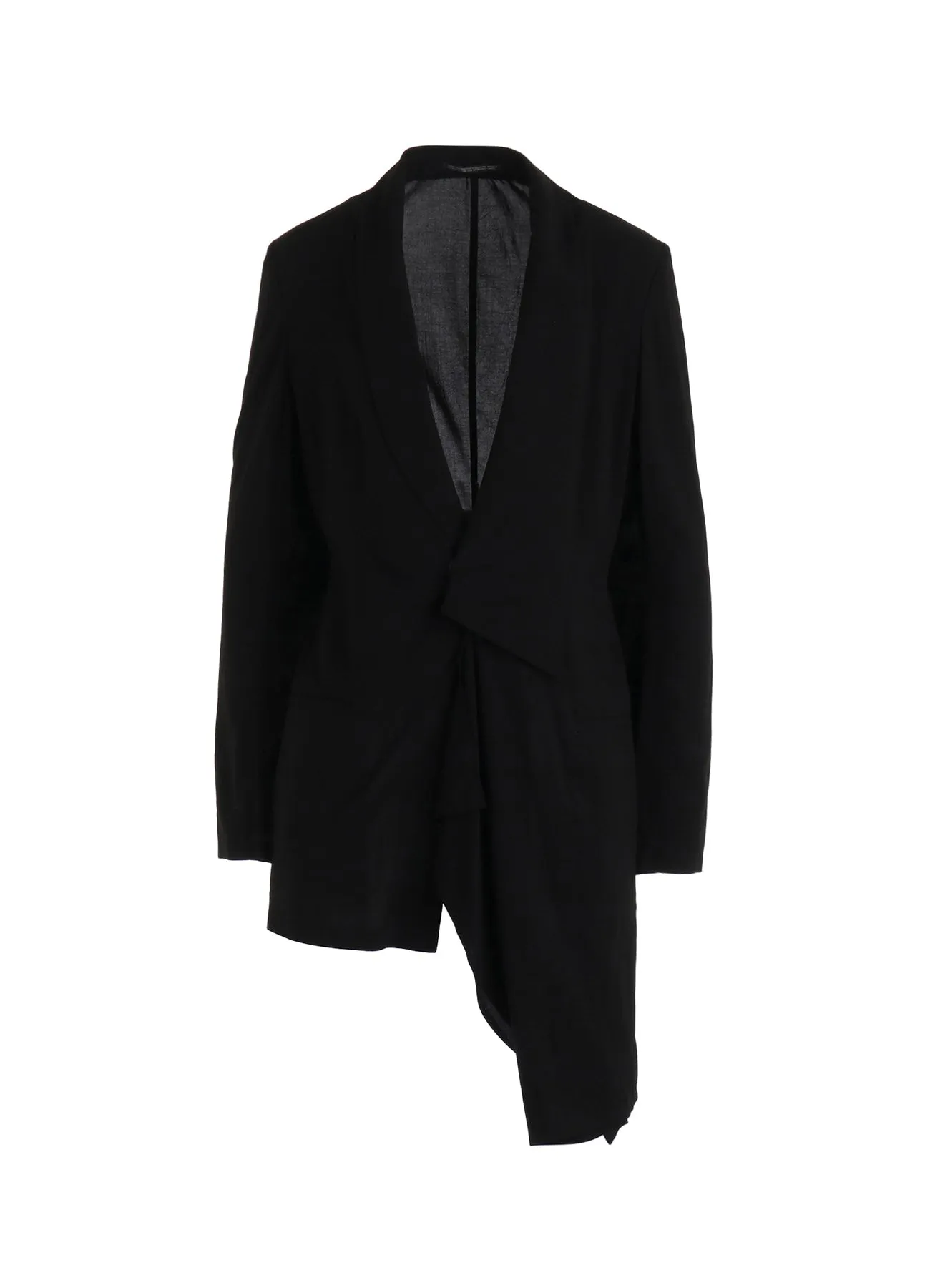 Ry LAWN UNBALANCED JACKET sold by Yohji Yamamoto