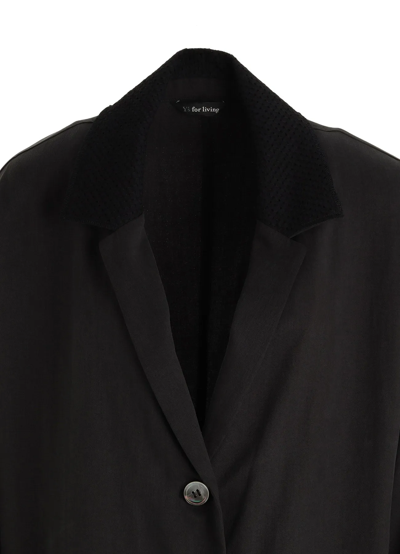 CELLULOSE TWILL JACKET sold by Yohji Yamamoto product image thumbnail 5