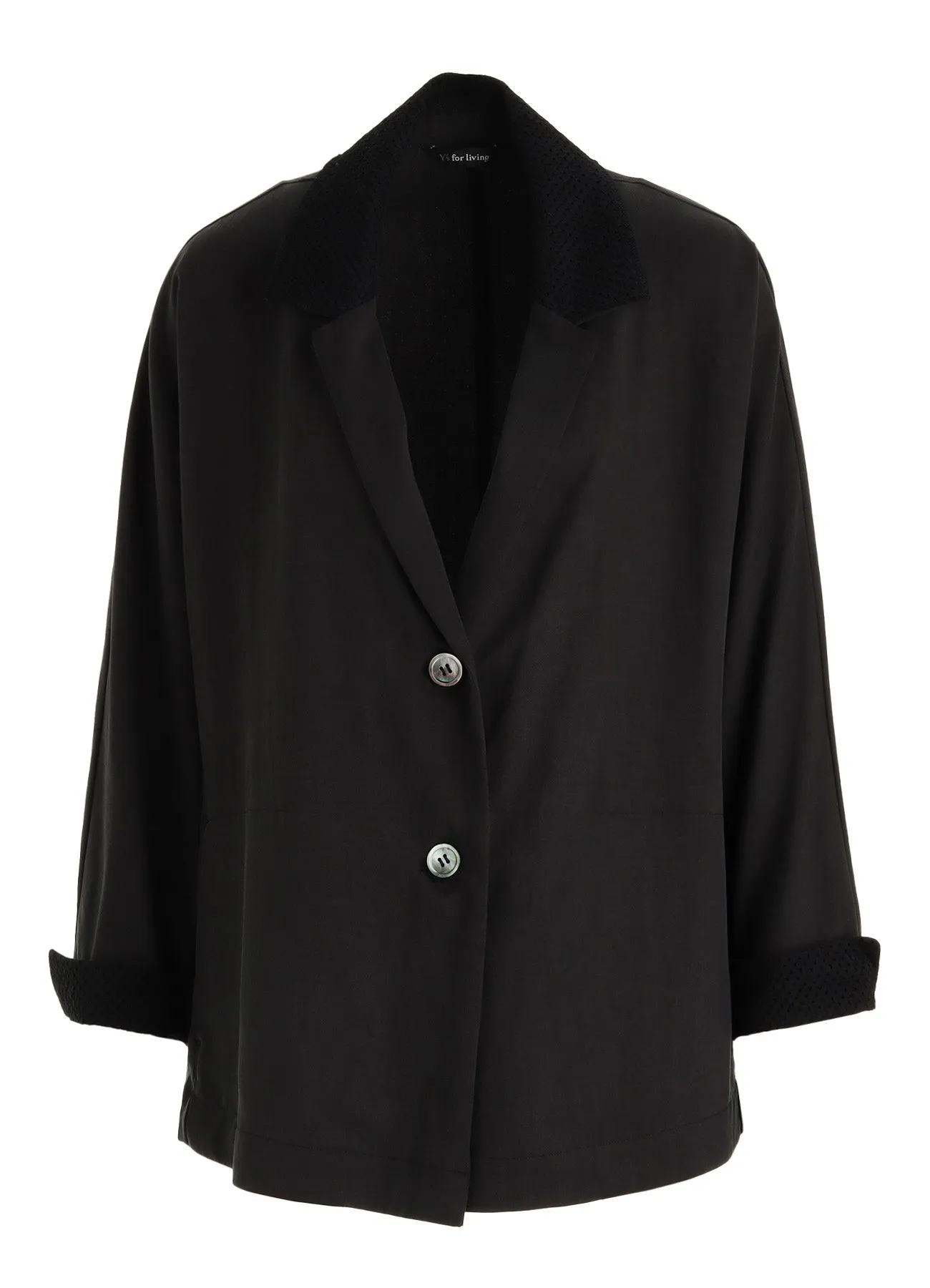 CELLULOSE TWILL JACKET sold by Yohji Yamamoto product image thumbnail 2