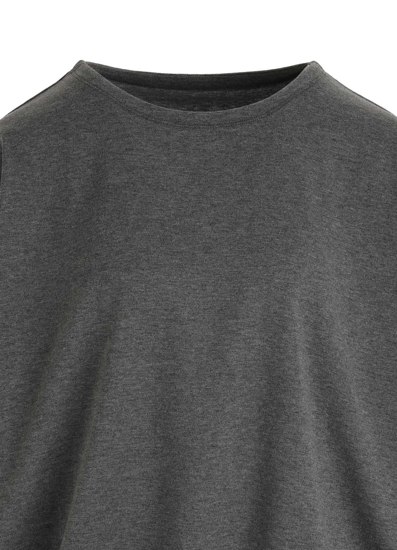LONG STAPLE COTTON JERSEY PULLOVER sold by Yohji Yamamoto product image thumbnail 5