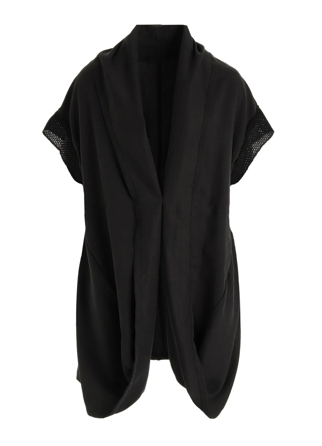 CELLULOSE TWILL GILET sold by Yohji Yamamoto product image thumbnail 2