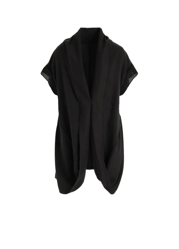CELLULOSE TWILL GILET made by Yohji Yamamoto