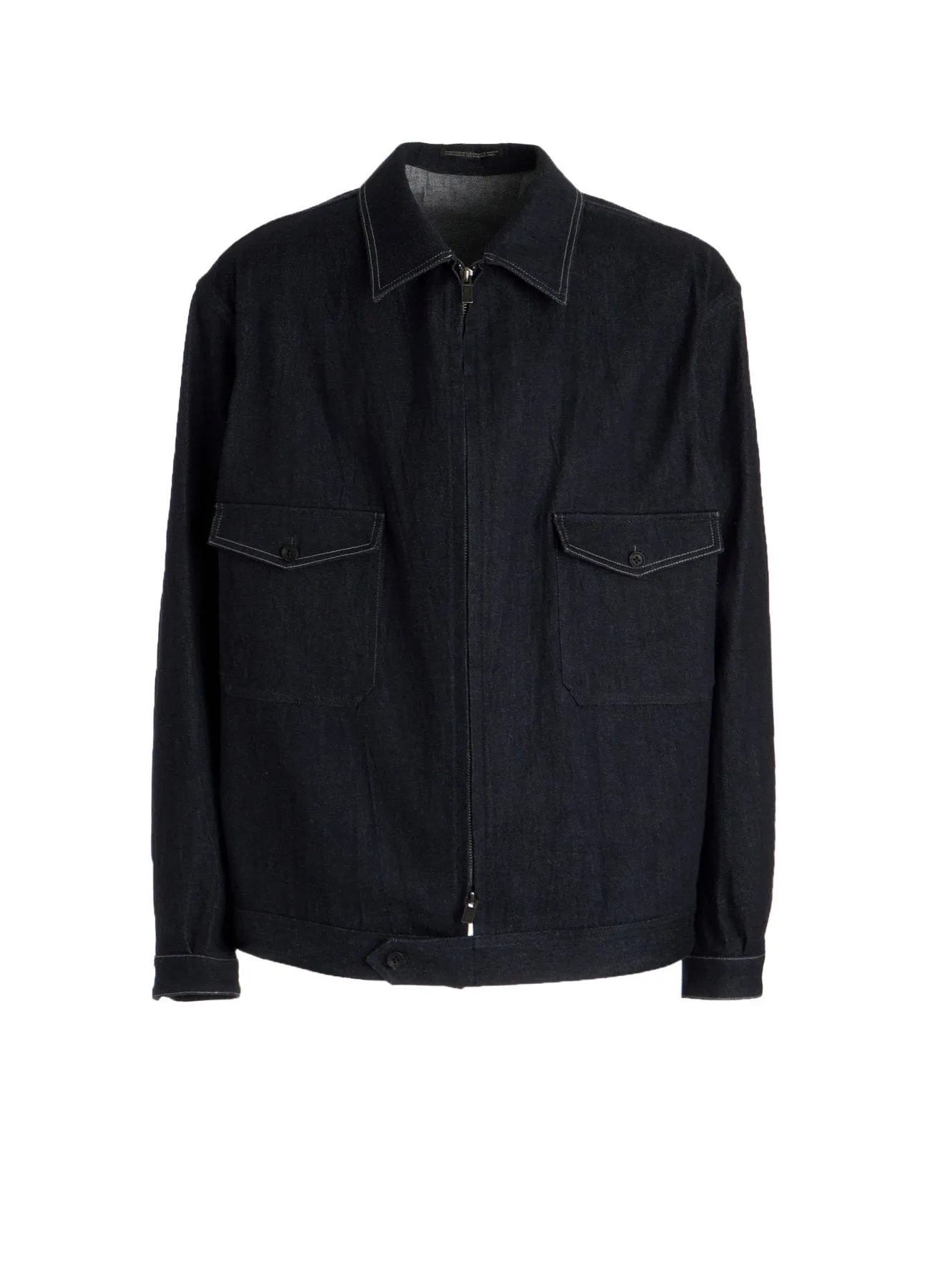 CHEST-POCKET DENIM BLOUSON sold by Yohji Yamamoto