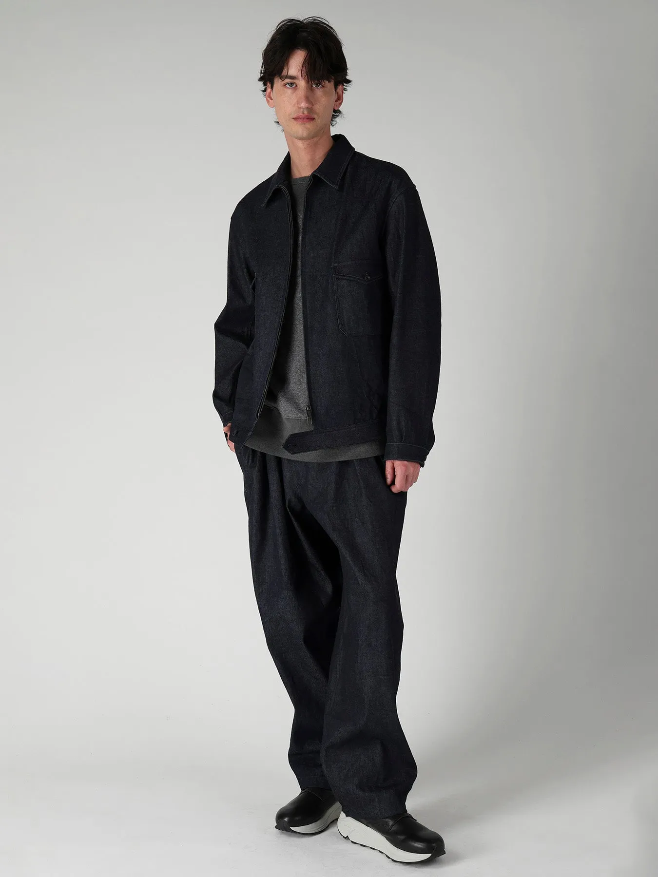 CHEST-POCKET DENIM BLOUSON sold by Yohji Yamamoto product image thumbnail 2