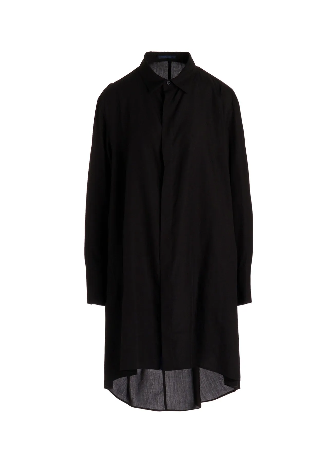 CELLULOSE POPLIN BACK FLARE SHIRT sold by Yohji Yamamoto
