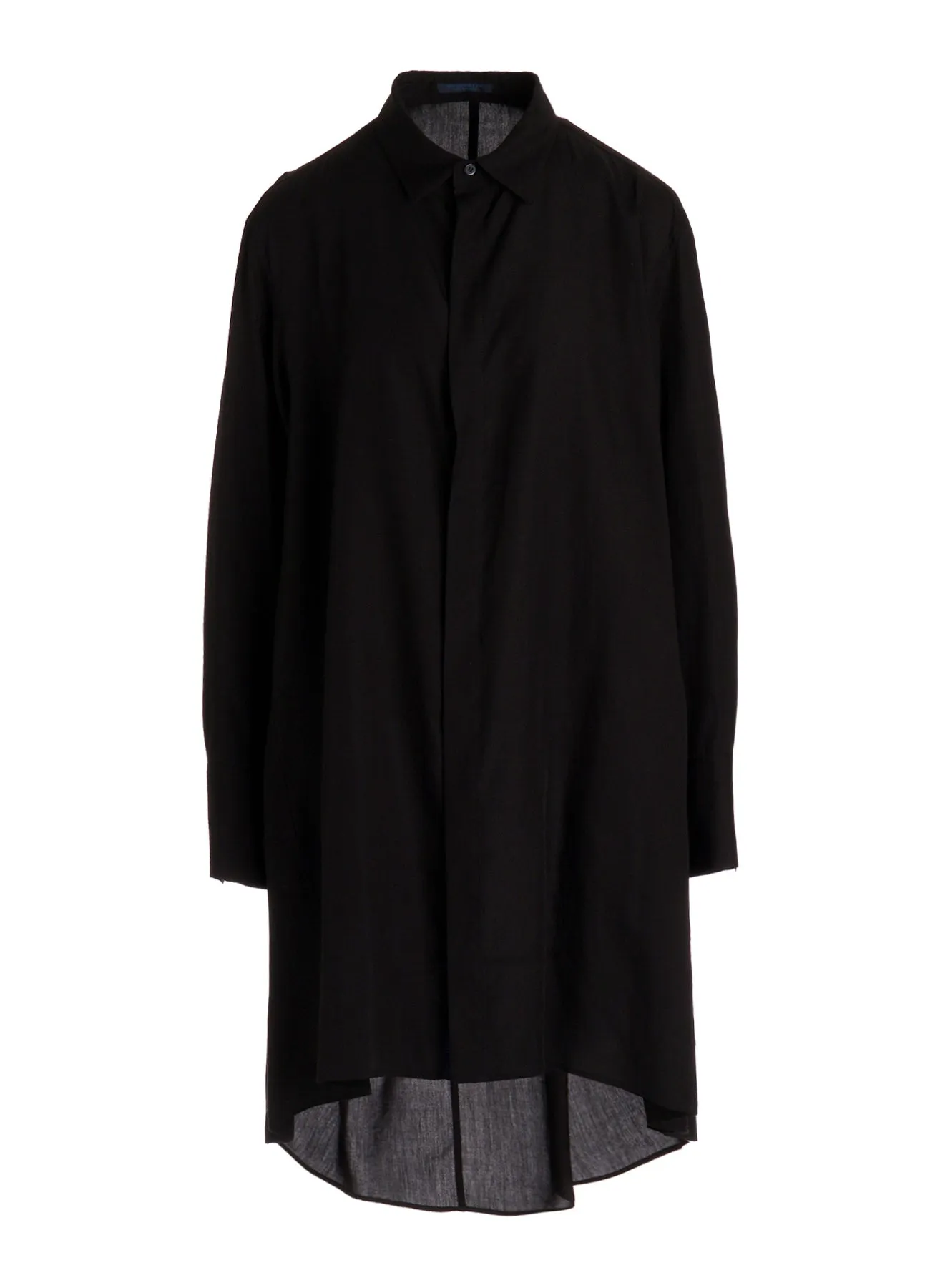 CELLULOSE POPLIN BACK FLARE SHIRT sold by Yohji Yamamoto product image thumbnail 2