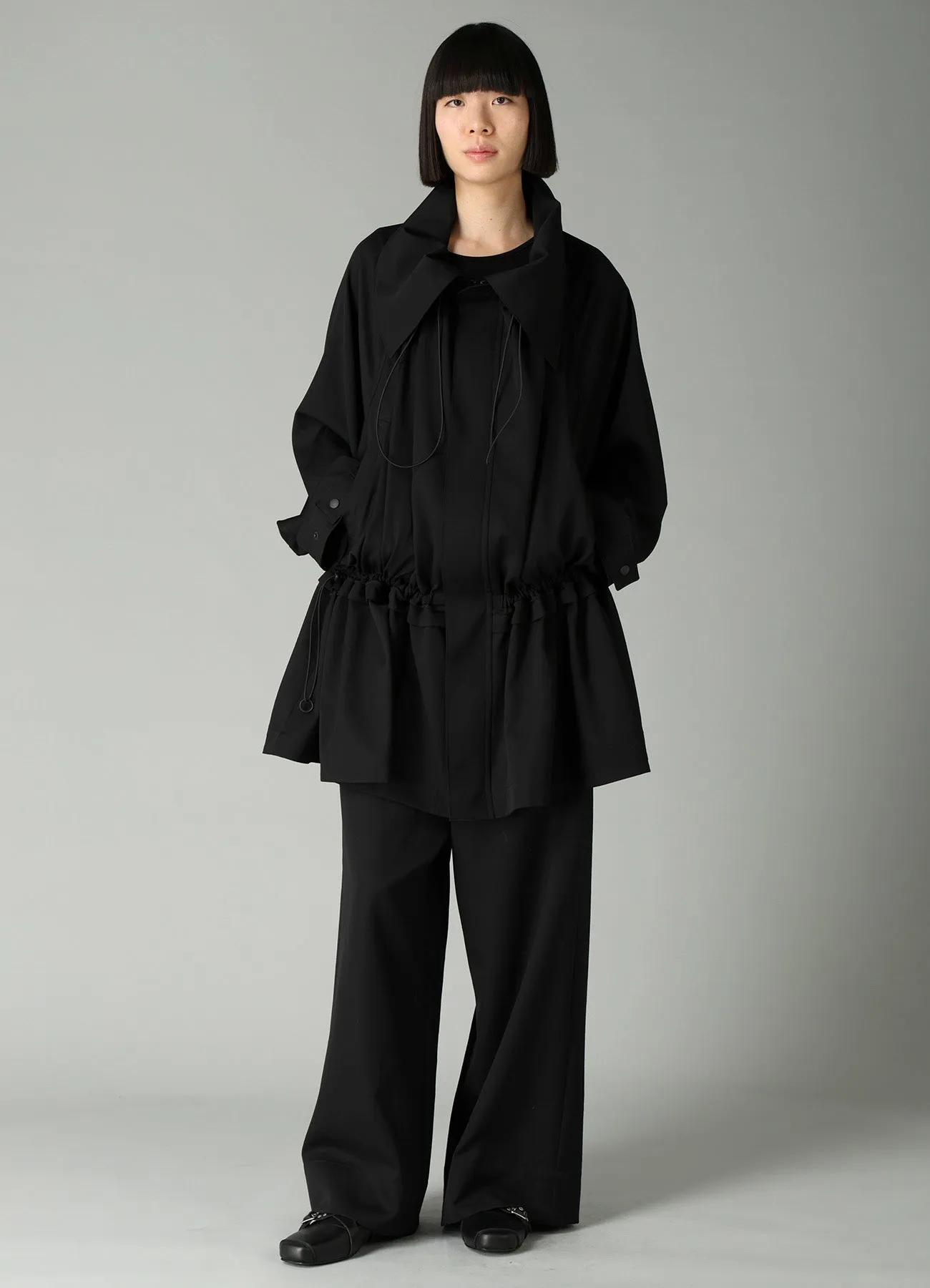 GABARDINE MAXI WIDE PANTS sold by Yohji Yamamoto product image thumbnail 3