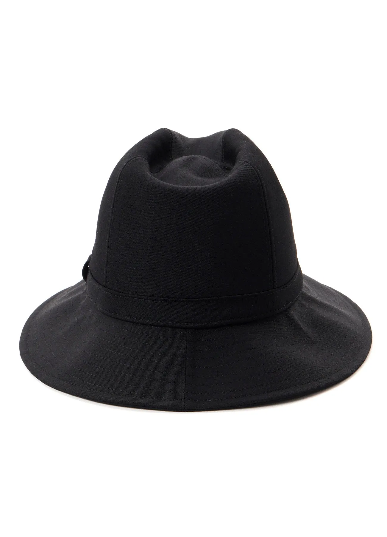 WOOL GABARDINE FEDORA HAT sold by Yohji Yamamoto product image thumbnail 4