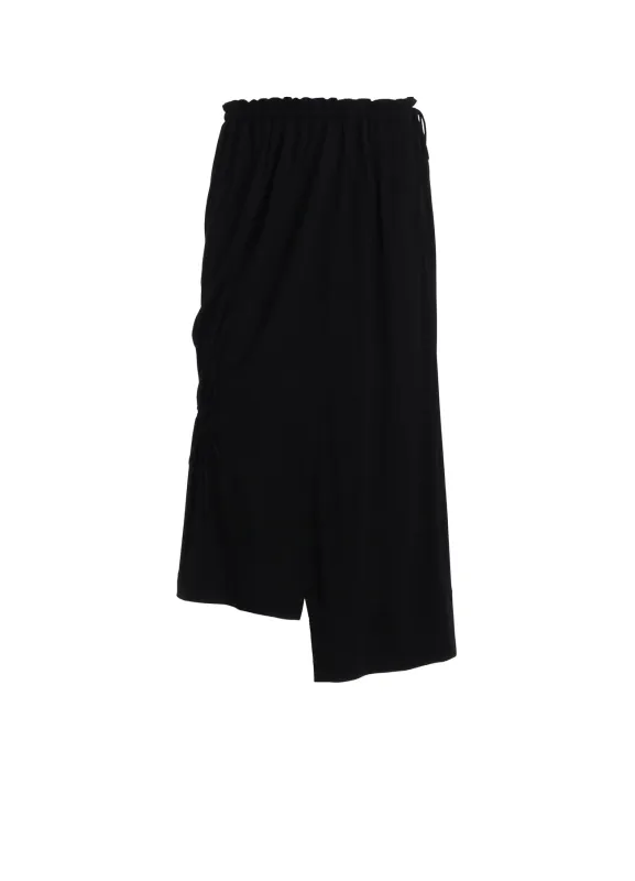 RAYON JERSEY DRAWSTRING SKIRT made by Yohji Yamamoto