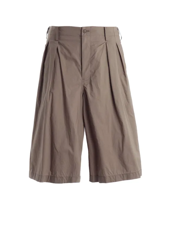 COTTON TYPEWRITER 2-TUCK SHORT PANTS made by Yohji Yamamoto
