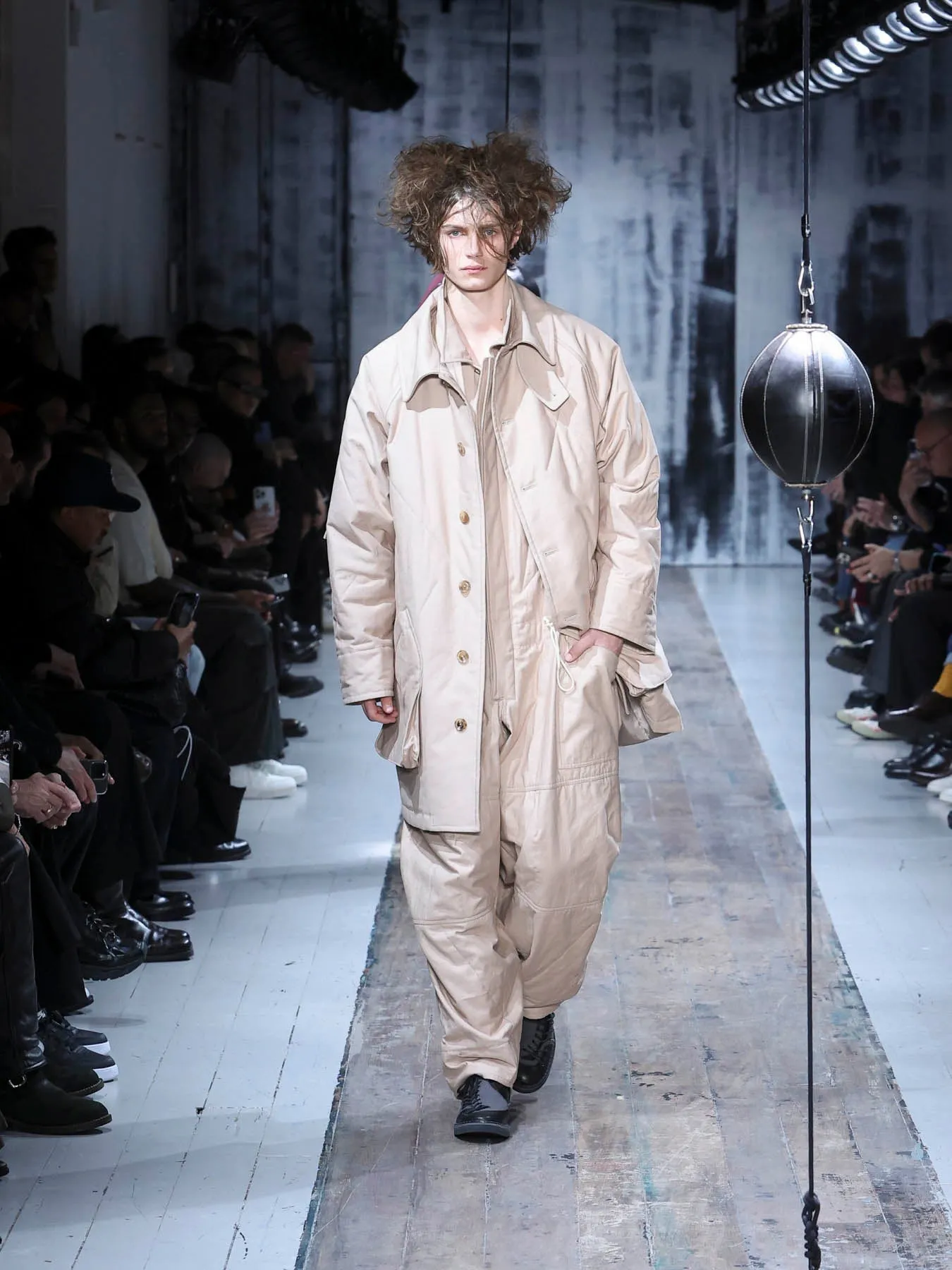 C CANVAS HORSE SIDE LACE-UP SHOES sold by Yohji Yamamoto product image thumbnail 4