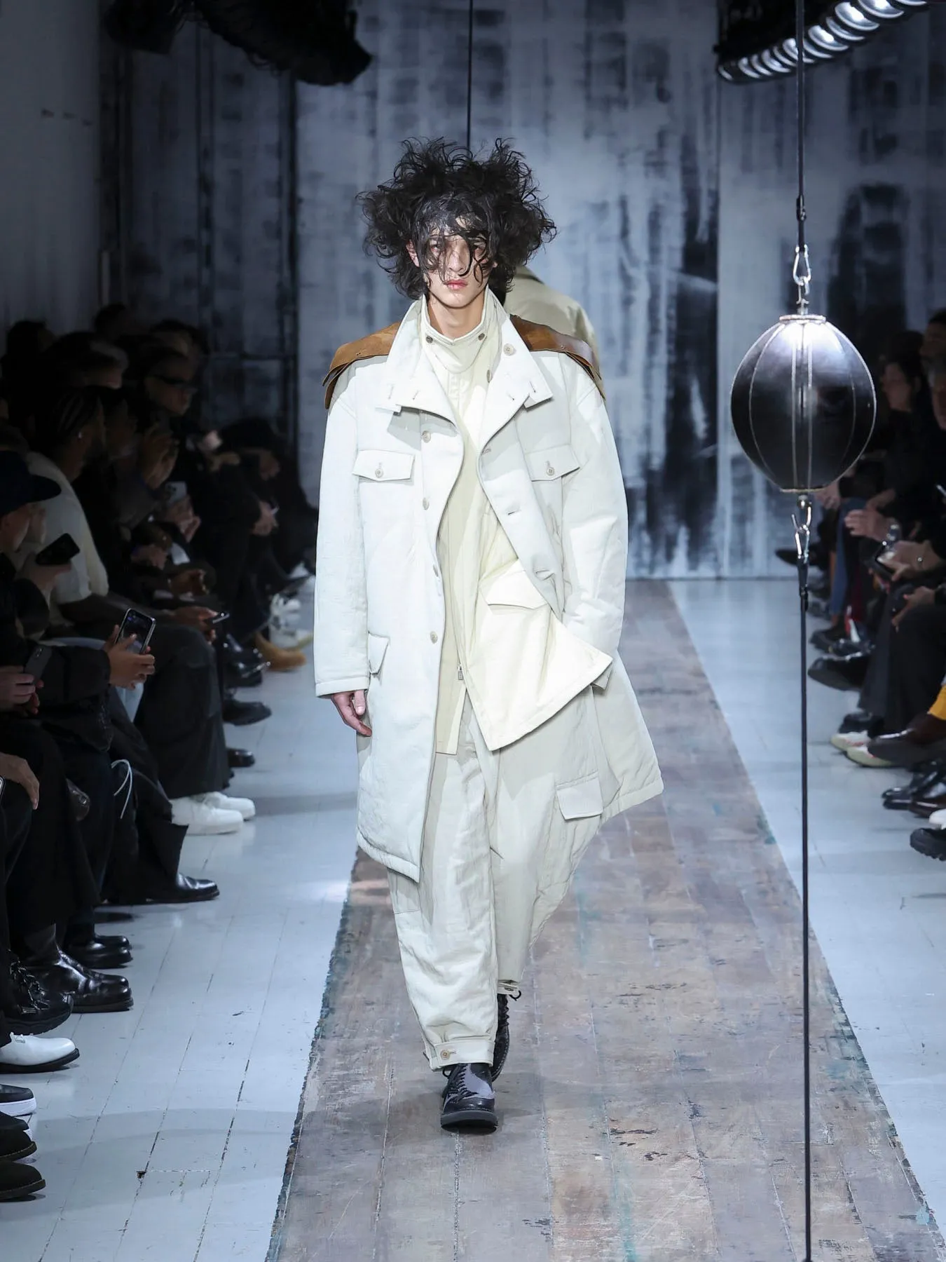 C CANVAS HORSE SIDE LACE-UP SHOES sold by Yohji Yamamoto product image thumbnail 5