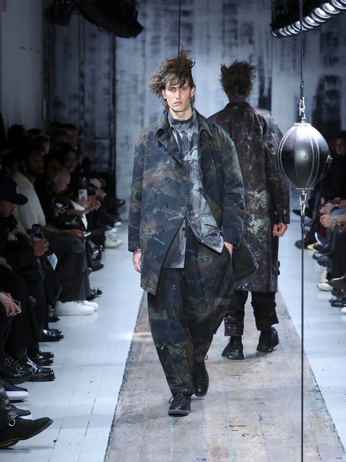 C CANVAS HORSE SIDE LACE-UP SHOES sold by Yohji Yamamoto product image thumbnail 2