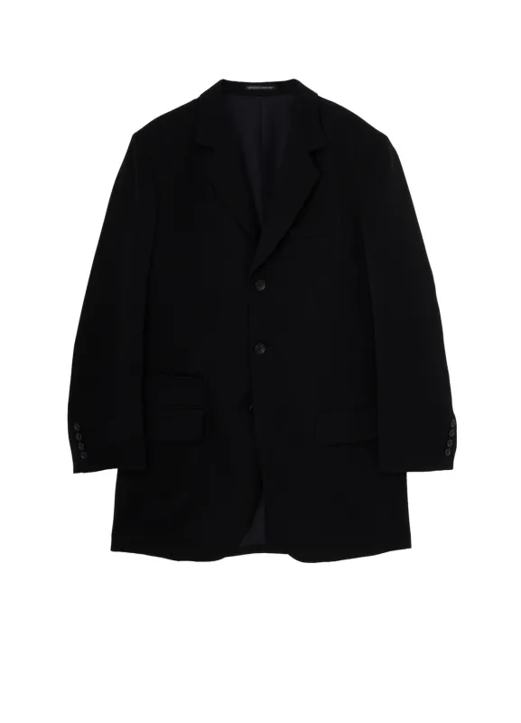 W TUXEDO 3BUTTONS SINGLE JACKET made by Yohji Yamamoto