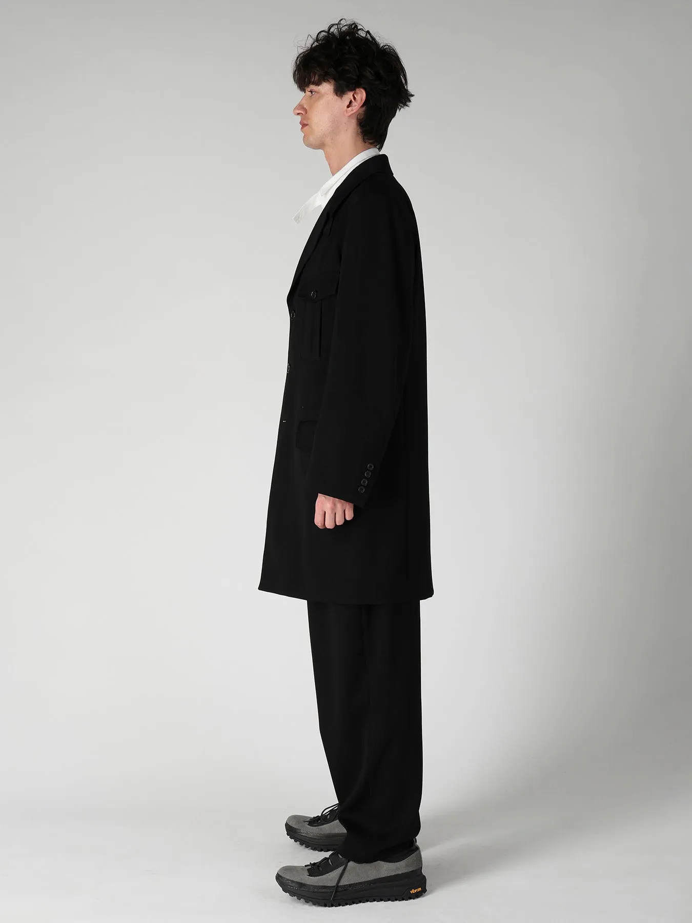 W TUXEDO 4POCKET DR. JACKET sold by Yohji Yamamoto product image thumbnail 5
