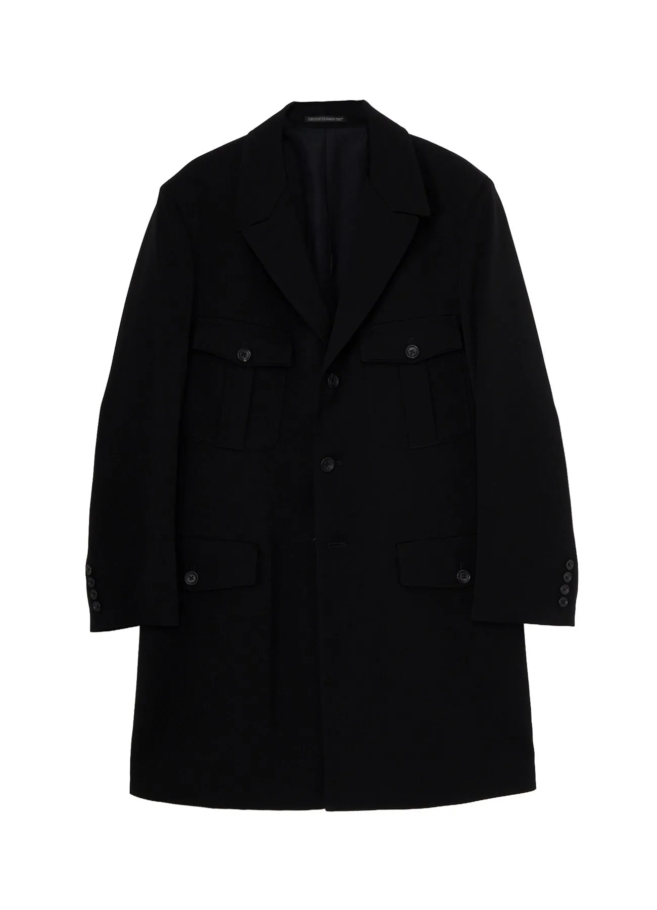 W TUXEDO 4POCKET DR. JACKET sold by Yohji Yamamoto