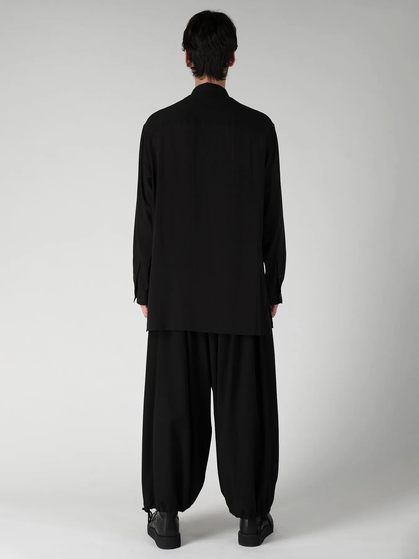 CELLULOSE LAWN CHEST PANEL POCKET BLOUSE sold by Yohji Yamamoto product image thumbnail 5