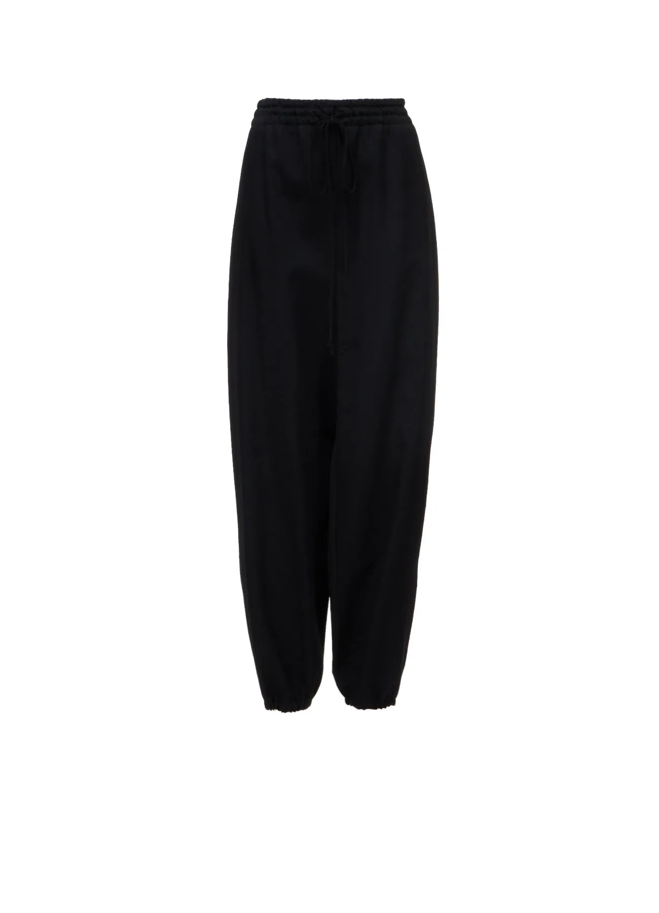 WOOL GABARDINE JOGGER PANTS sold by Yohji Yamamoto