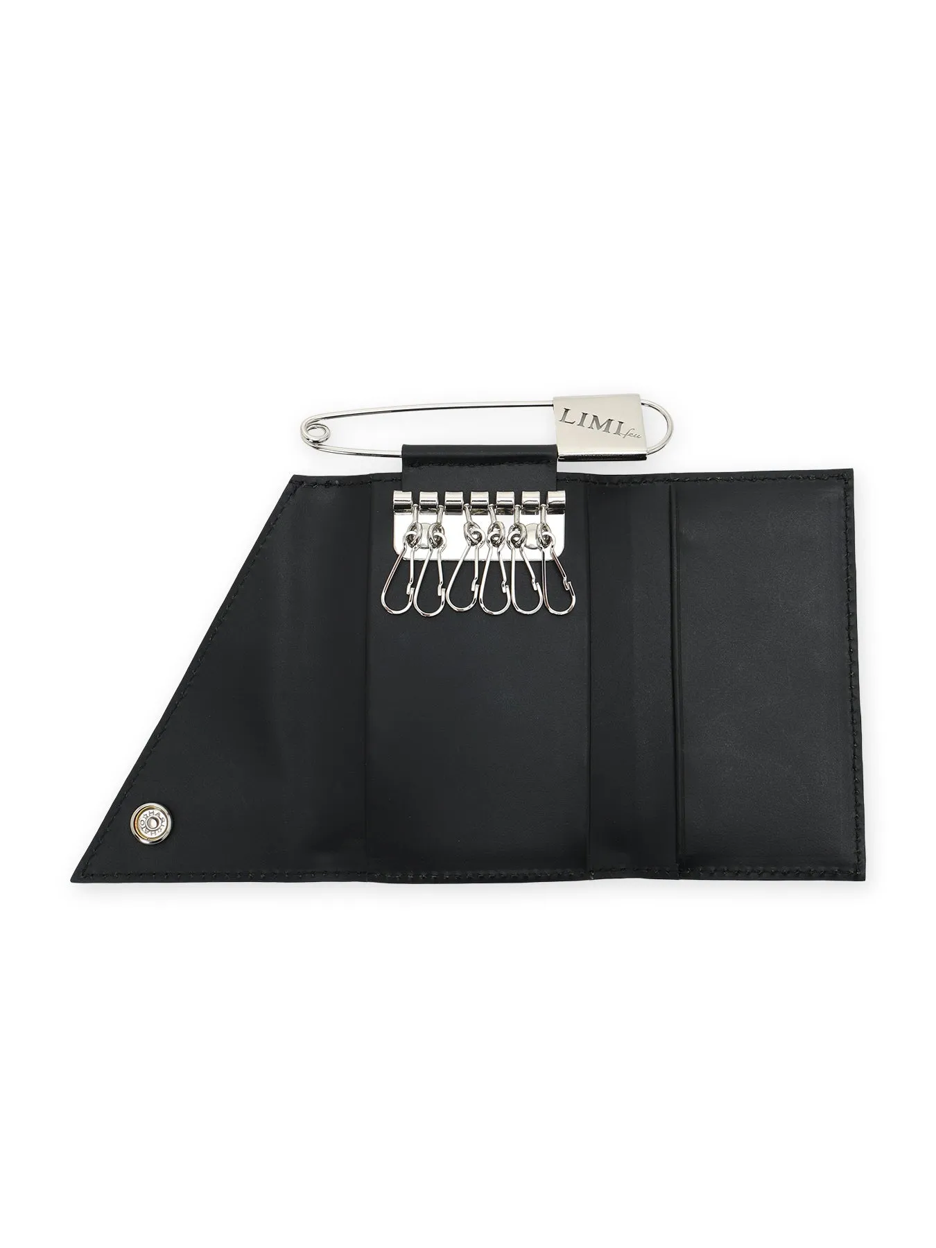 TANNED LEATHER PIN HOOK KEY CASE sold by Yohji Yamamoto product image thumbnail 5