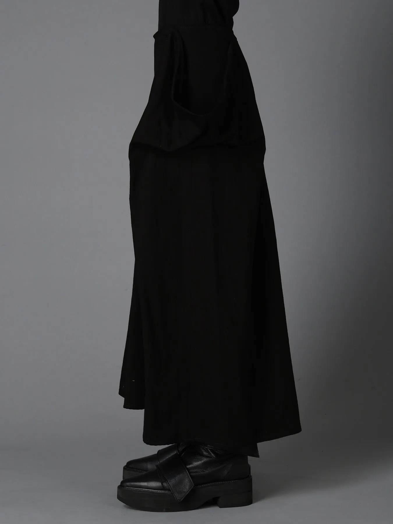 BK DENIM DRAPED POCKET SAILOR PANTS sold by Yohji Yamamoto product image thumbnail 4