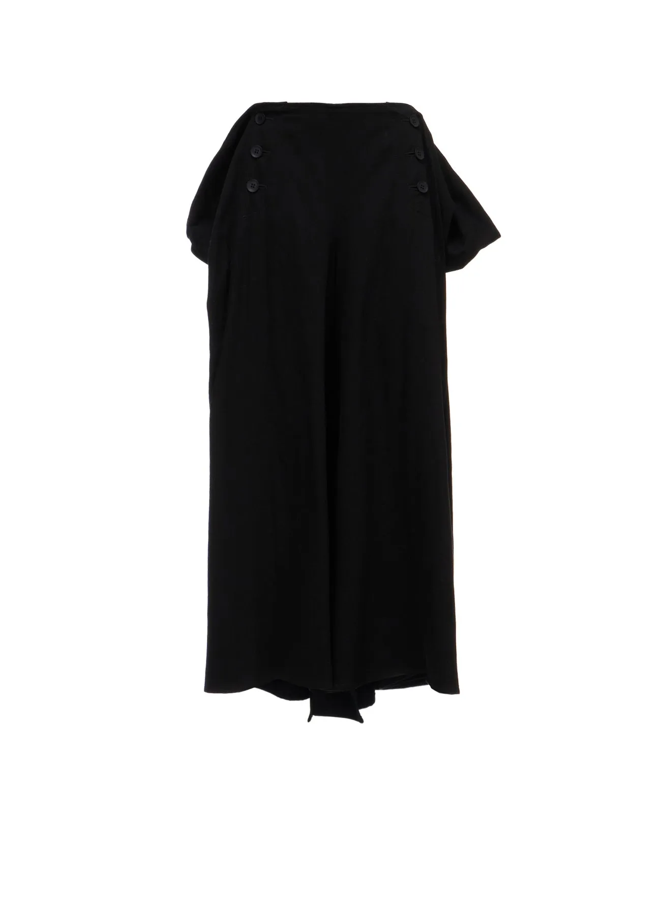 BK DENIM DRAPED POCKET SAILOR PANTS sold by Yohji Yamamoto