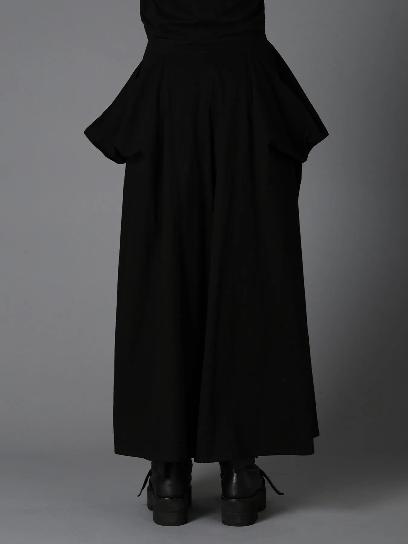 BK DENIM DRAPED POCKET SAILOR PANTS sold by Yohji Yamamoto product image thumbnail 5