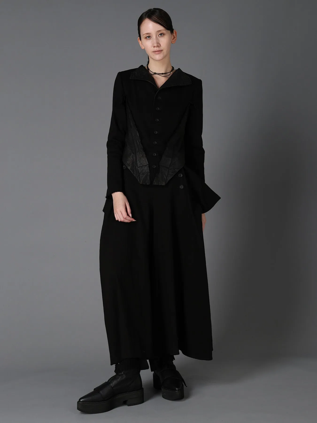 BK DENIM DRAPED POCKET SAILOR PANTS sold by Yohji Yamamoto product image thumbnail 2