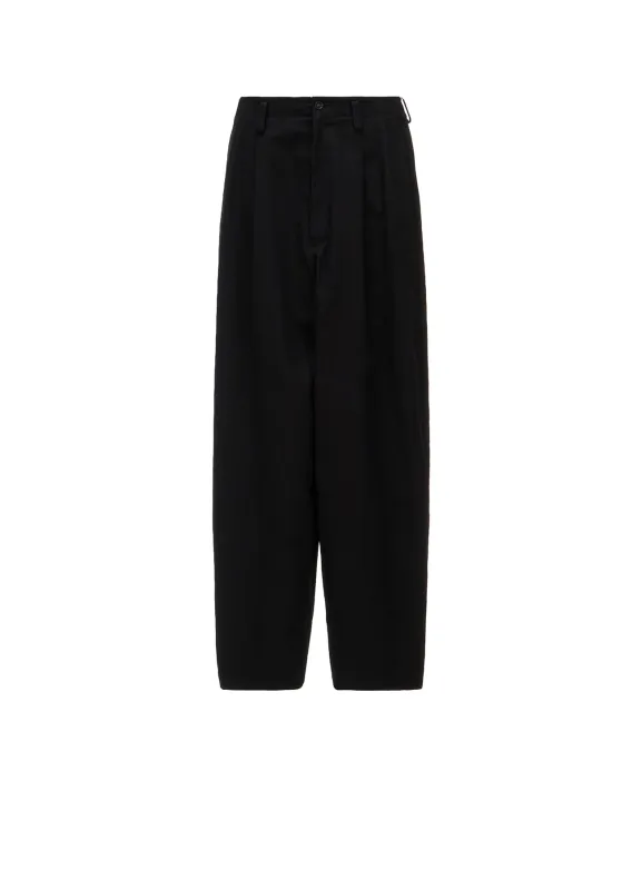 COTTON TWILL 2-TUCK WIDE PANTS made by Yohji Yamamoto