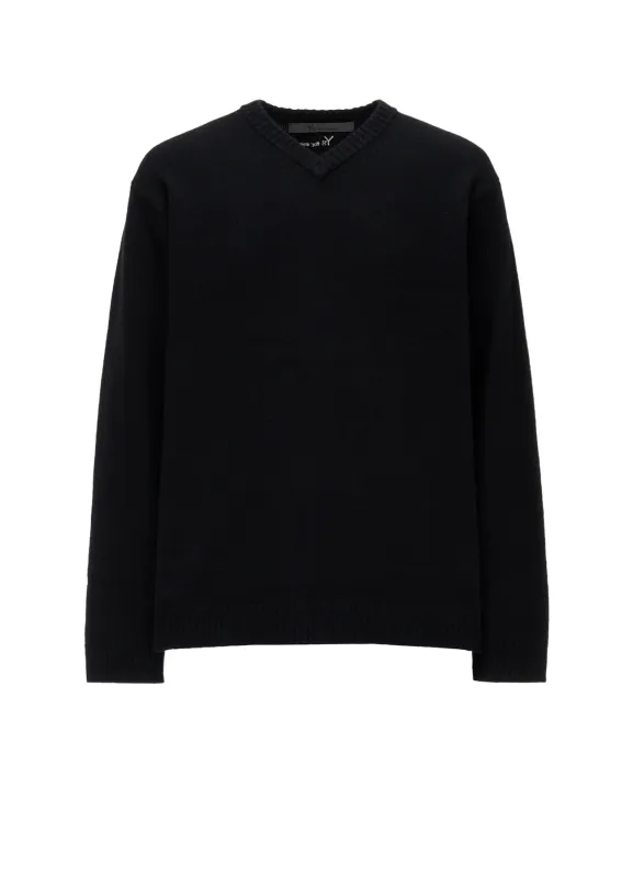 CASHMERE V-NECK PULLOVER made by Yohji Yamamoto