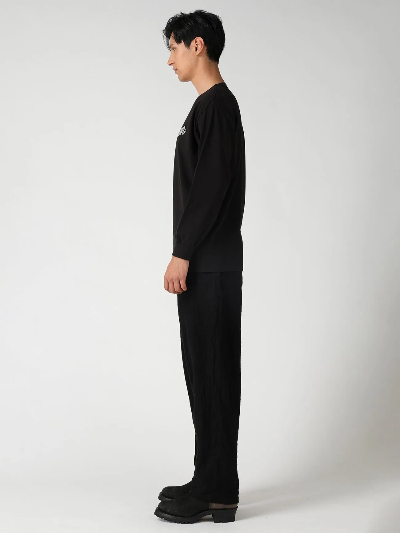 【Y's for men × MASSES】ROPE PRINT LONG SLEEVE T-SHIRT sold by Y's by Yohji Yamamoto product image thumbnail 4