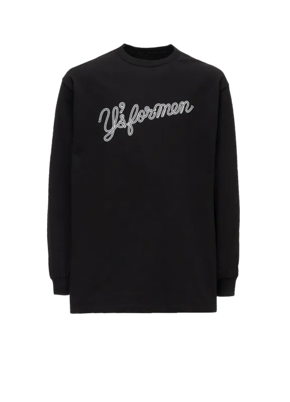 【Y's for men × MASSES】ROPE PRINT LONG SLEEVE T-SHIRT made by Y's by Yohji Yamamoto
