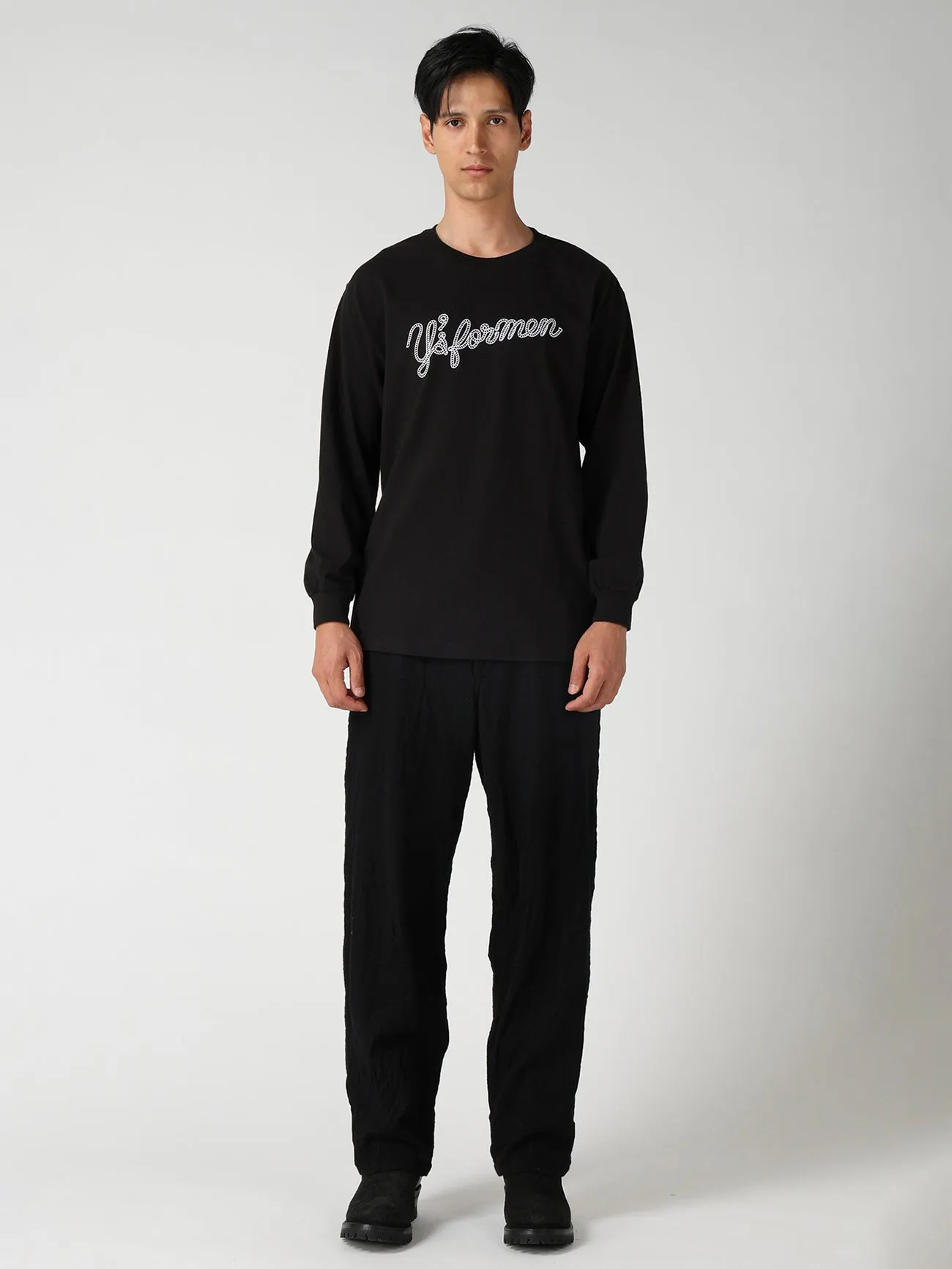 【Y's for men × MASSES】ROPE PRINT LONG SLEEVE T-SHIRT sold by Y's by Yohji Yamamoto product image thumbnail 3