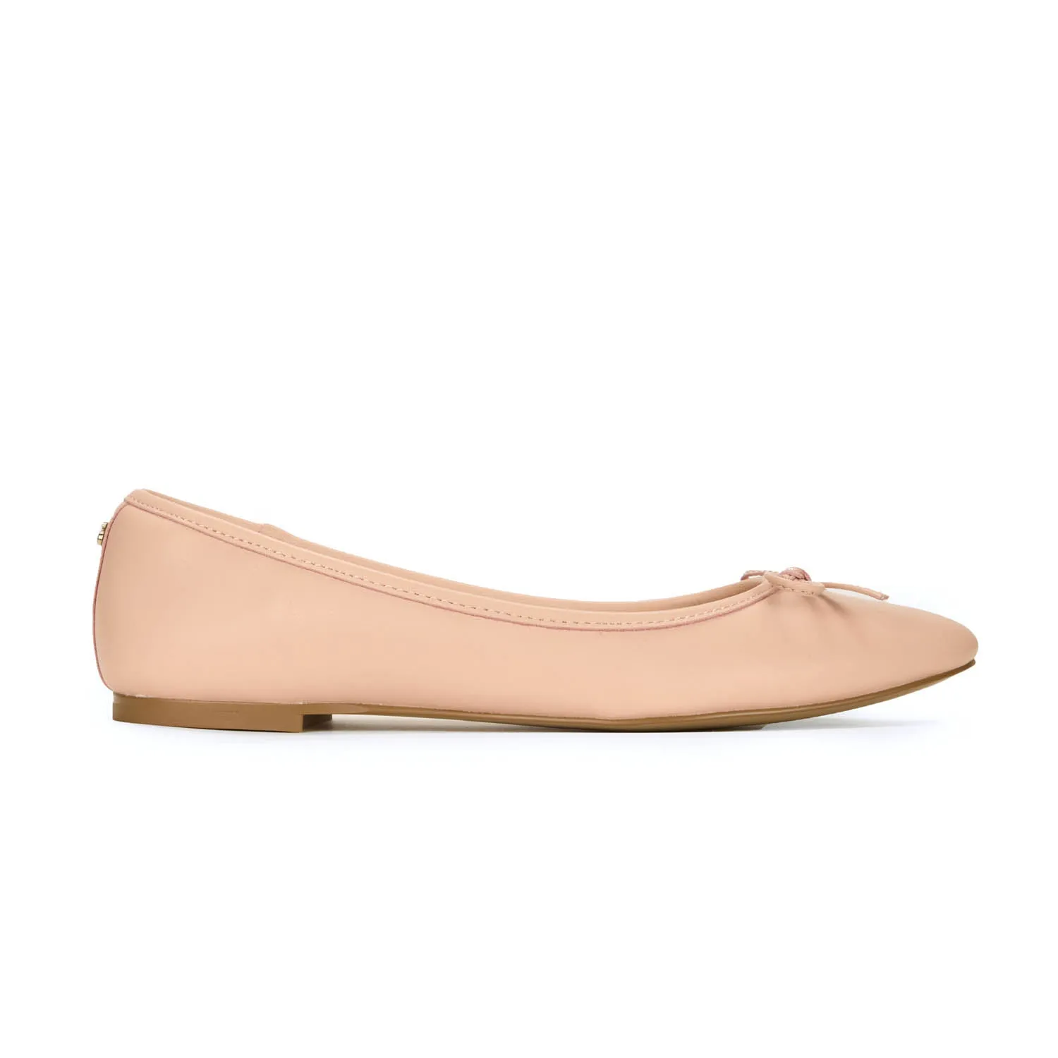 Sadie Ballet Flat in Blush Leather sold by Yosi Samra product image thumbnail 3