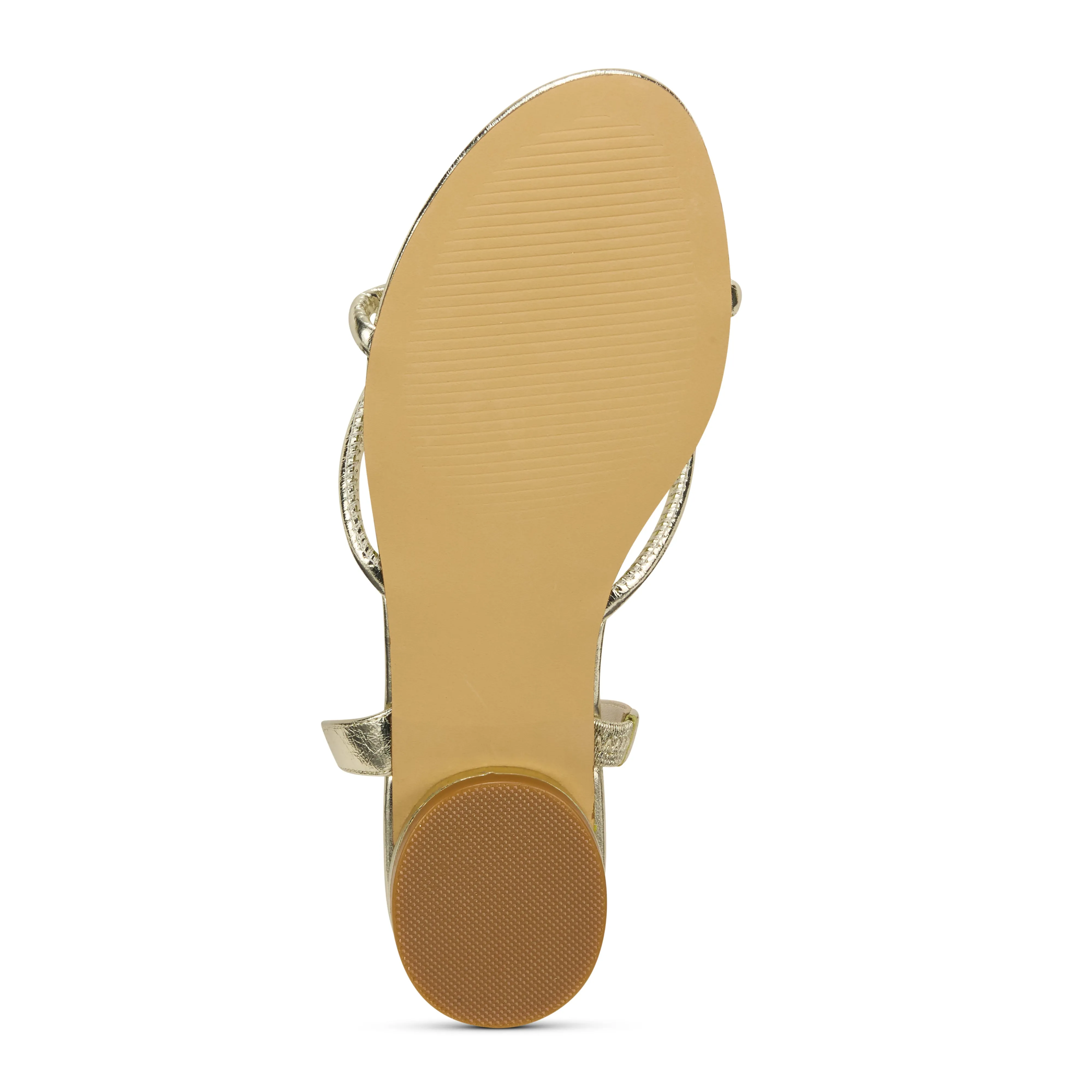 Alison Slingback Sandal in Gold Leather sold by Yosi Samra product image thumbnail 4